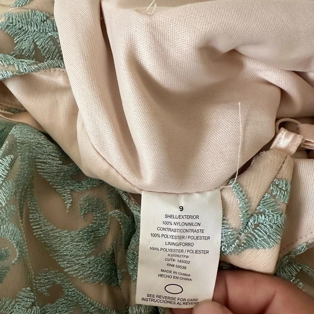 Speechless Mint Green Lace Maxi Dress - Picture 10 of 12